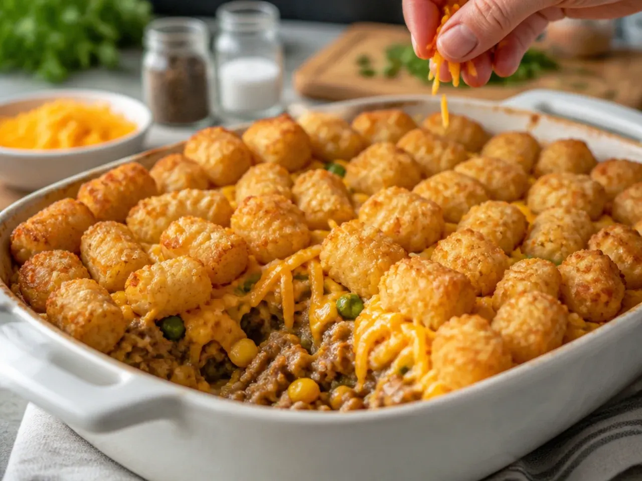 tater tot casserole recipes recipe step 6