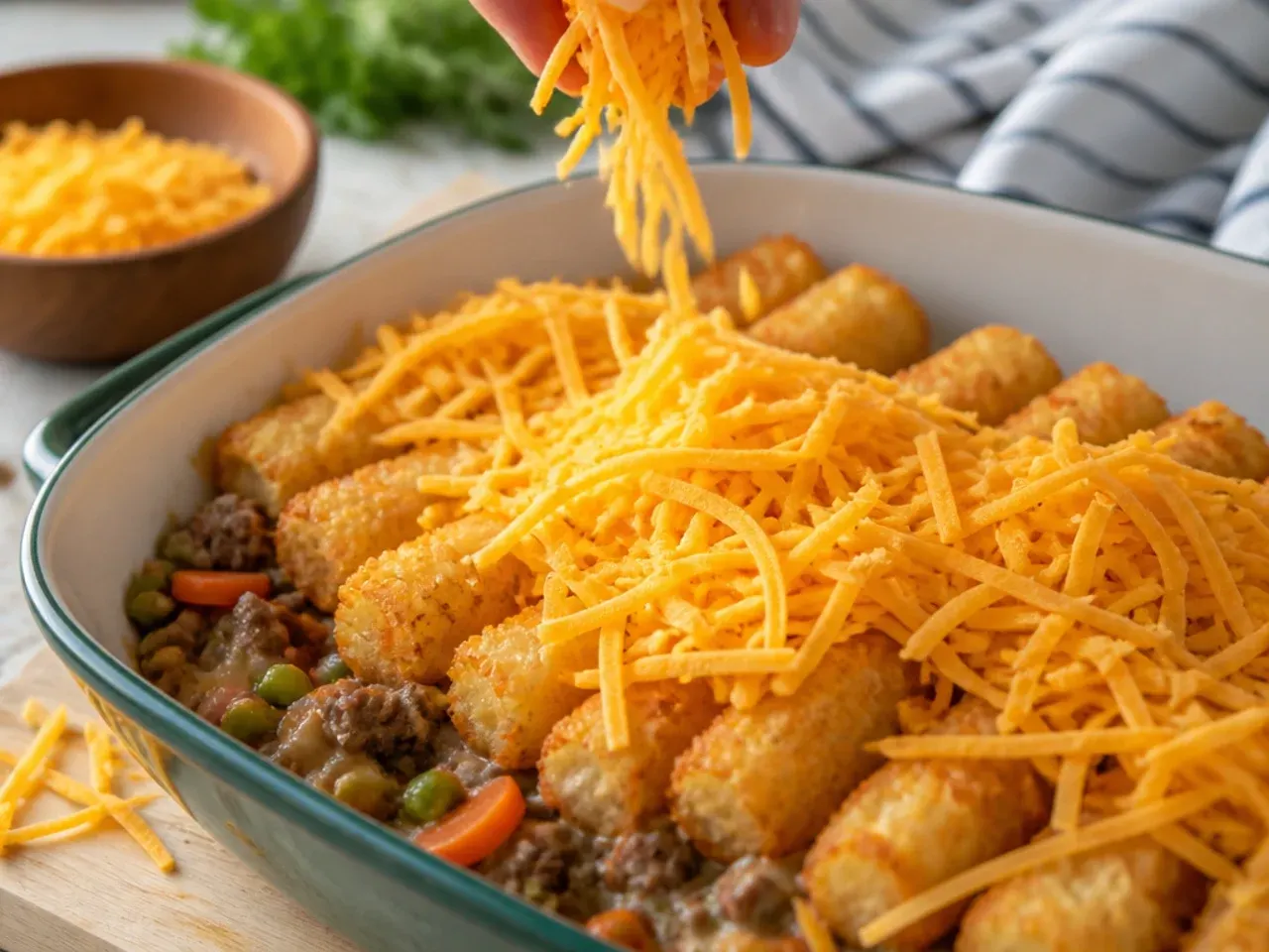 tater tot casserole recipe step 4