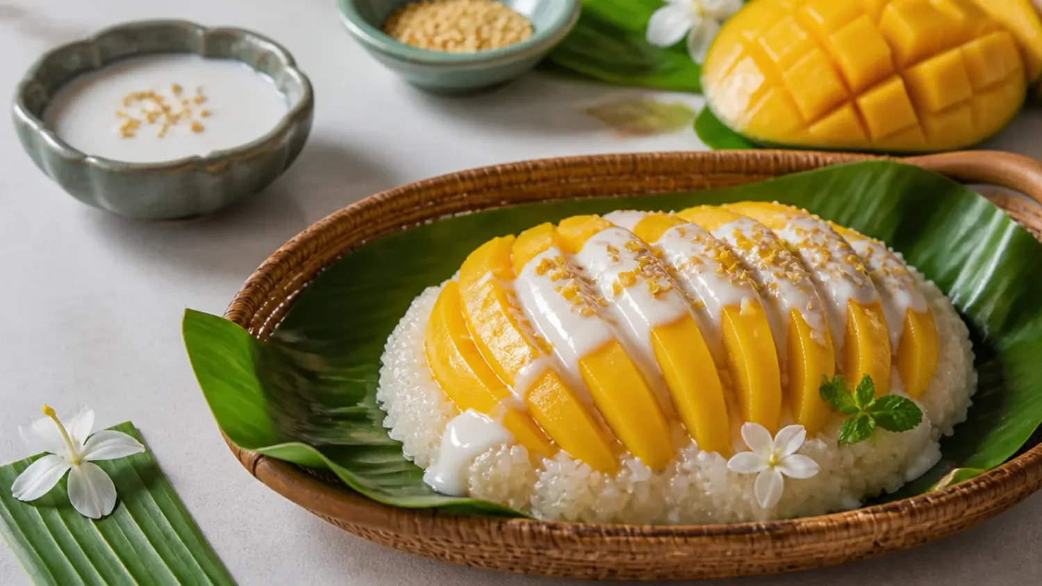 thai mango sticky rice — 25 Dreamy Thai Mango Sticky Rice Ideas