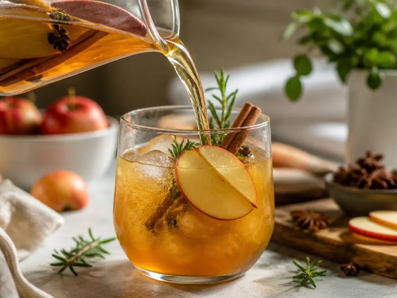 thanksgiving mocktail drinks recipe step 1