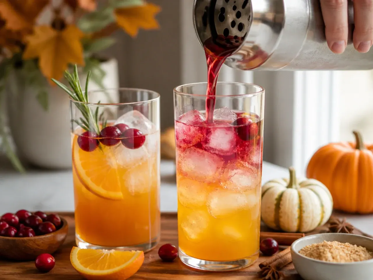 thanksgiving mocktail drinks recipe step 4