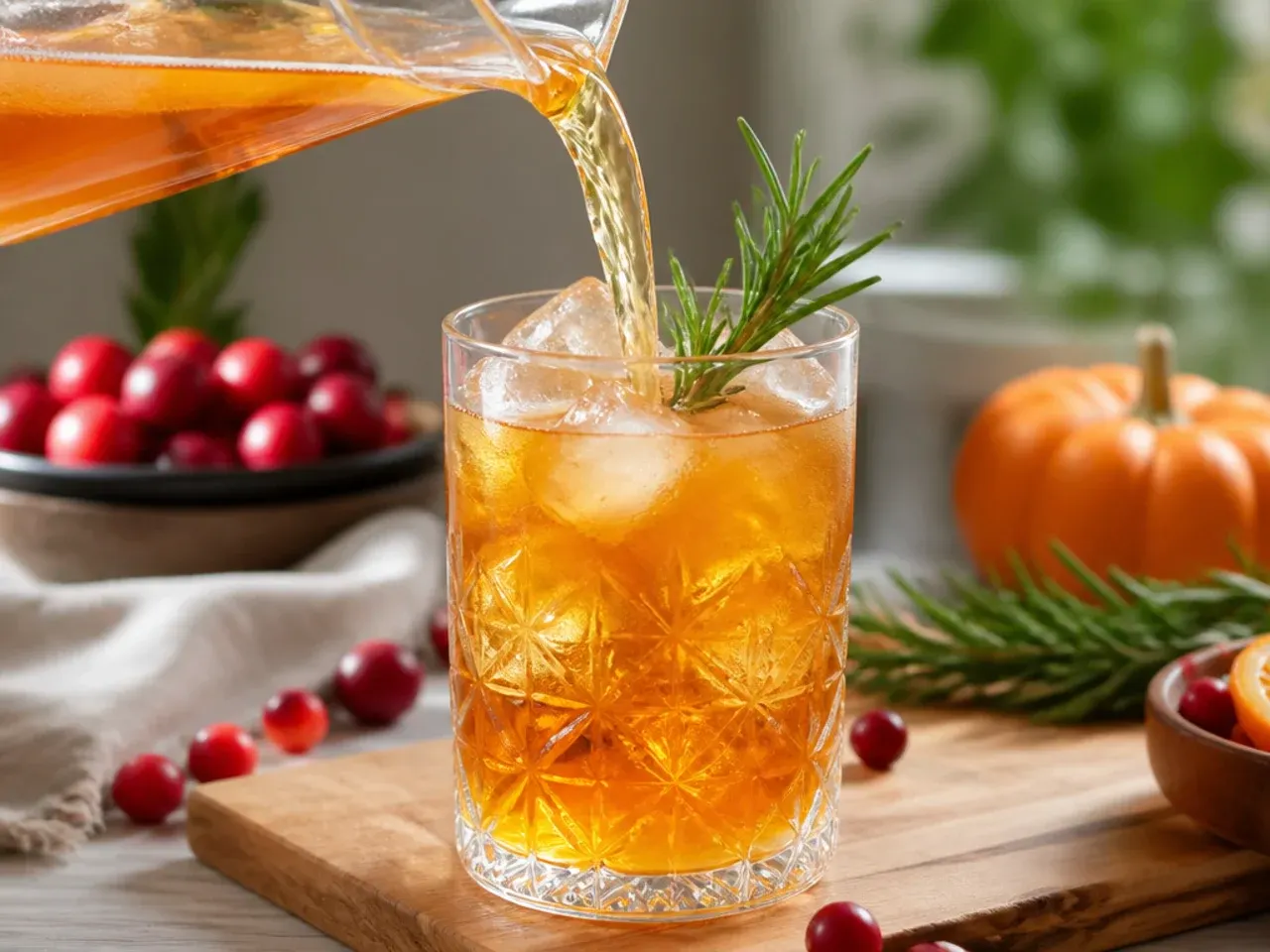 thanksgiving mocktail drinks recipe step 6