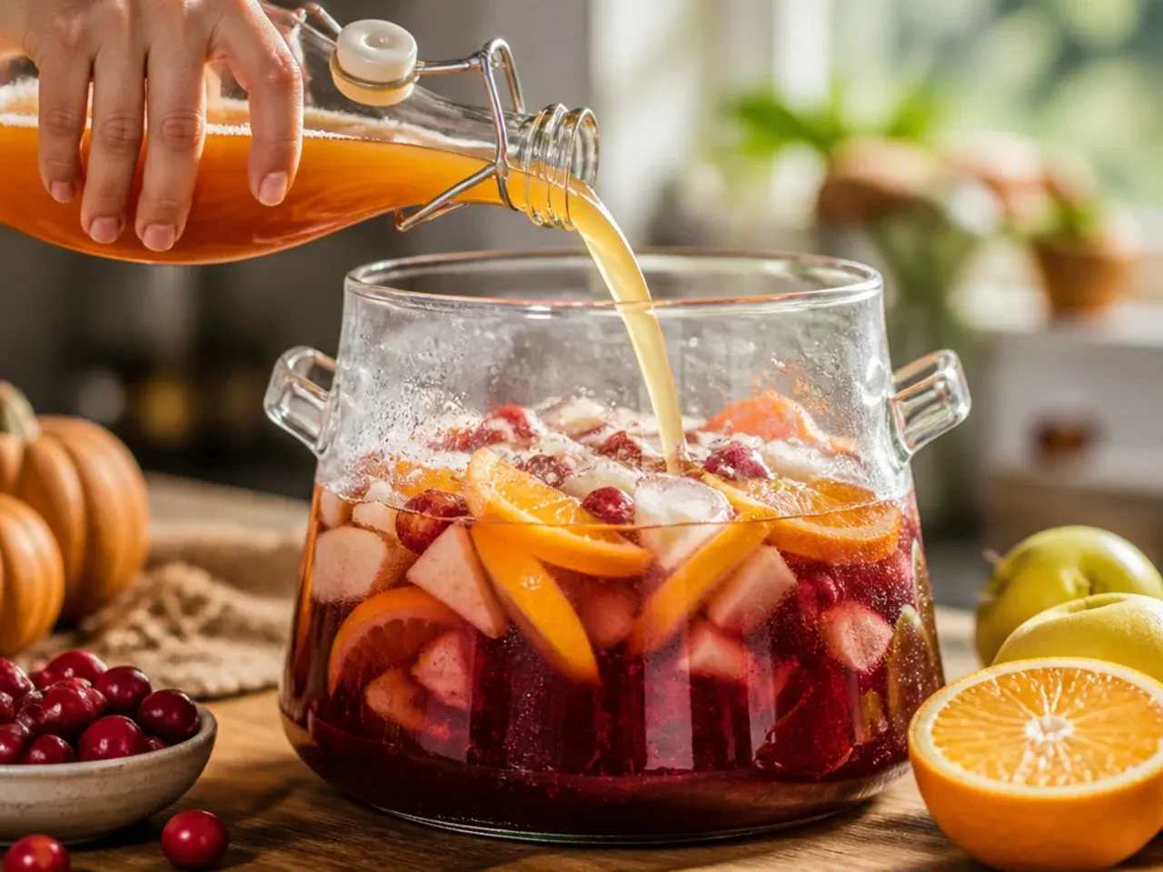 thanksgiving punch drinks recipe step 2