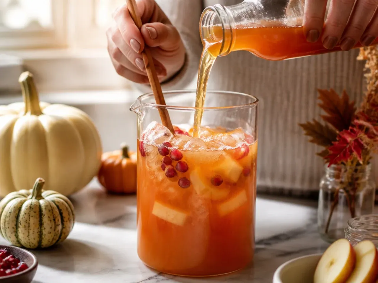 thanksgiving themed drinks recipe step 4