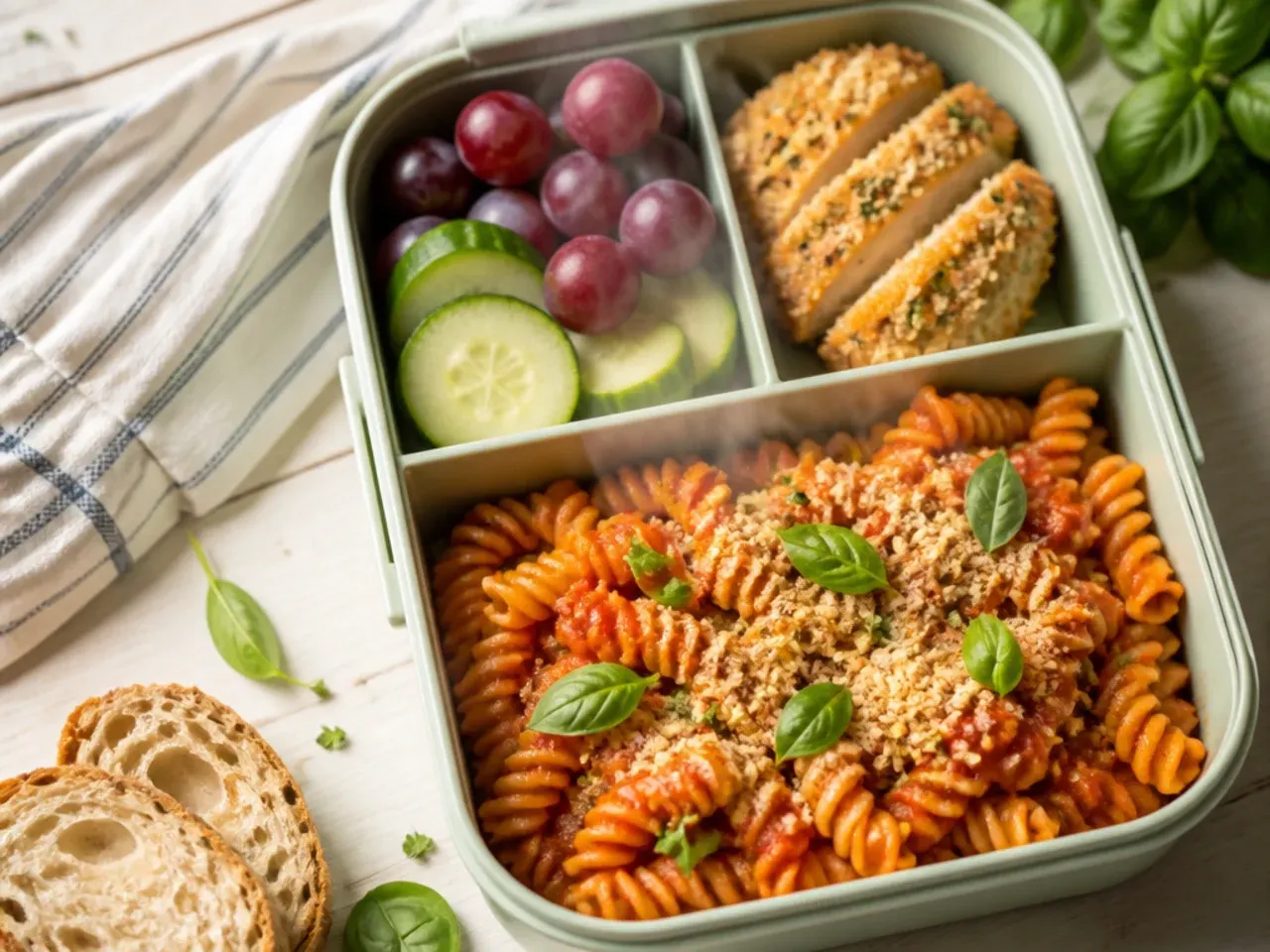 Toddler lunch box returned home partially eaten with some compartments empty and others full