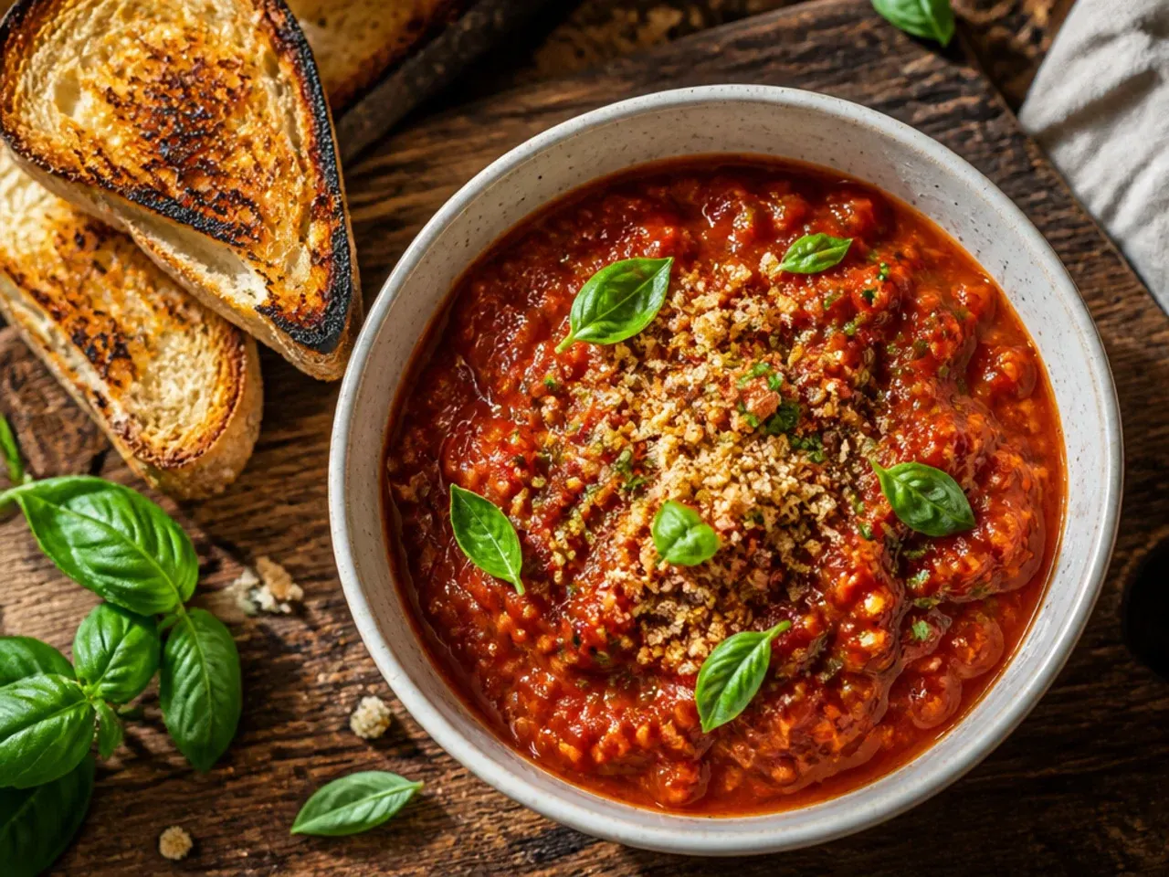 A small pan with just tomatoes, onion and sugar simmering into a simple chutney