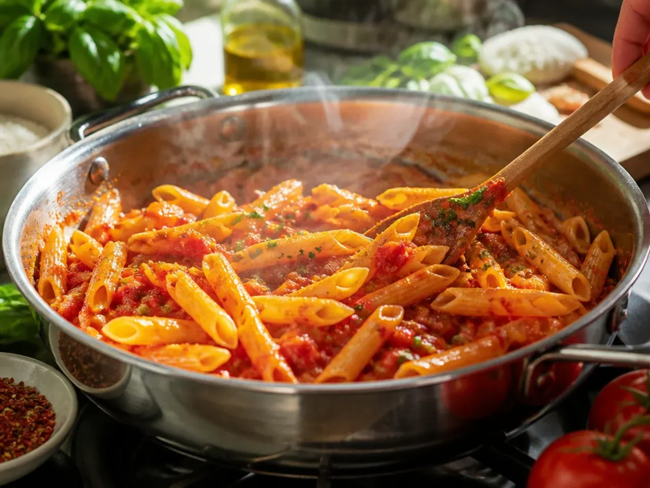 tomato pasta recipes recipe step 2