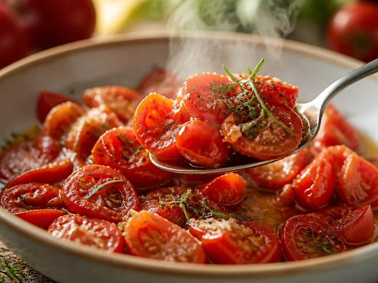 Olive oil and red wine vinegar being whisked together in a small glass jug