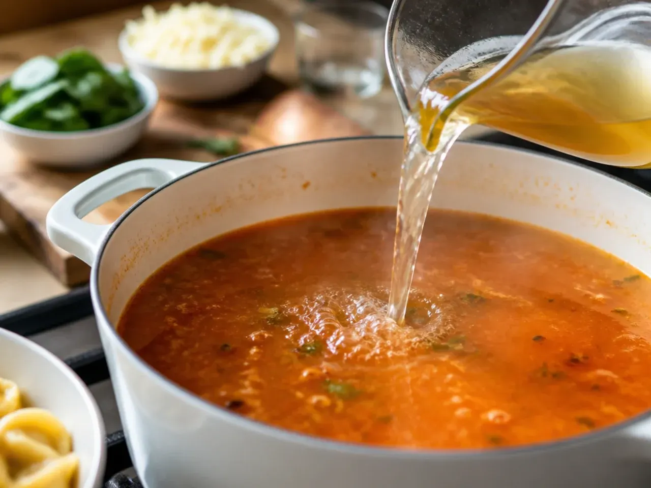 tortellini soup recipes recipe step 3