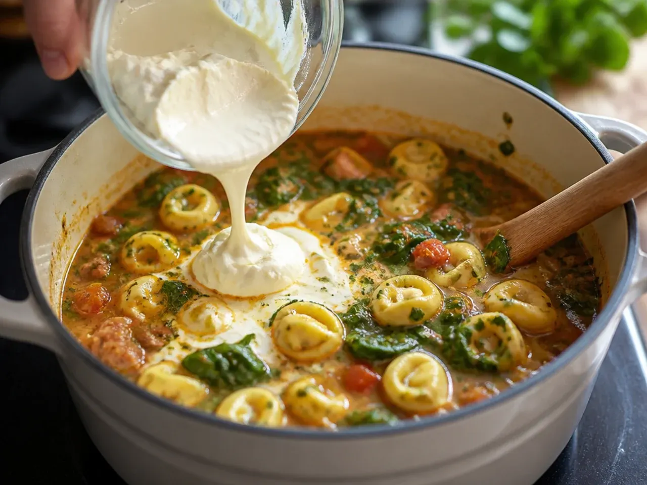 tortellini soup recipes recipe step 5