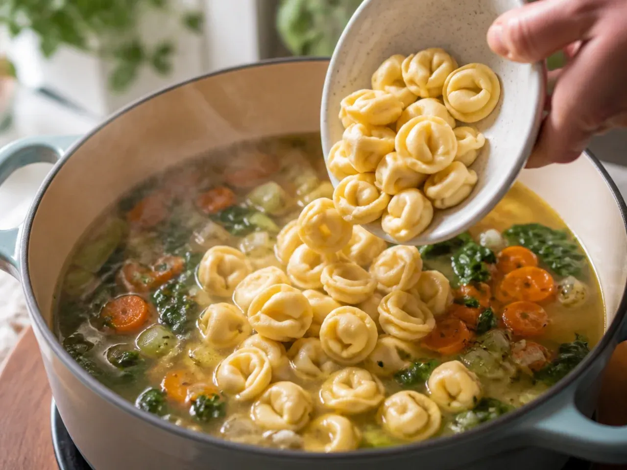 tortellini soup recipes recipe step 6