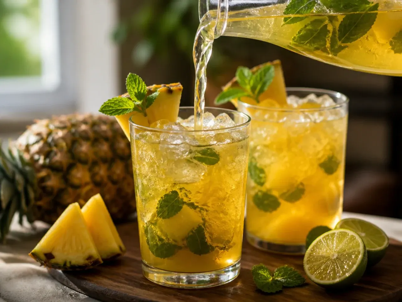 tropical drinks non alcoholic recipe step 5