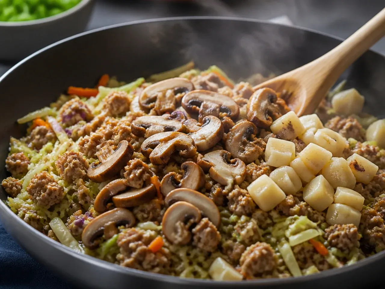turkey egg roll in a bowl recipe step 4