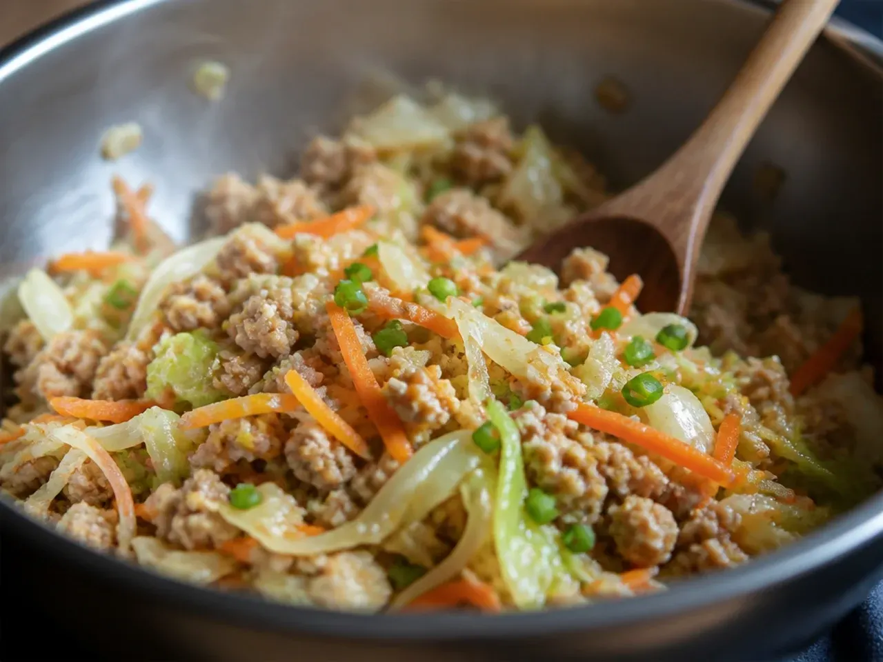 turkey egg roll in a bowl recipe step 5