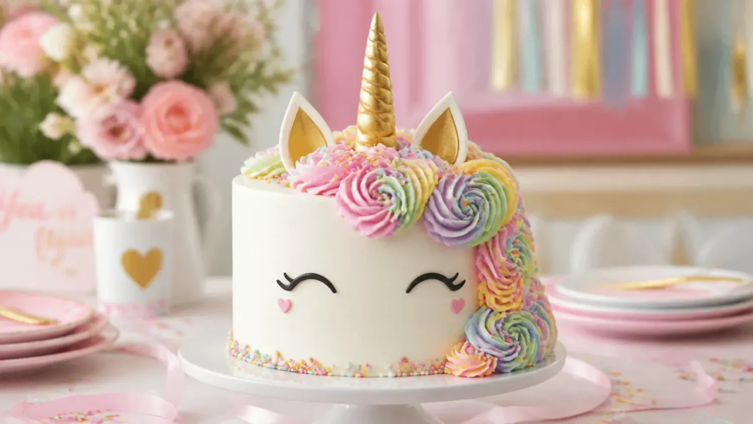 unicorn cake for girls — 25 Beautiful Unicorn Cakes for Girls