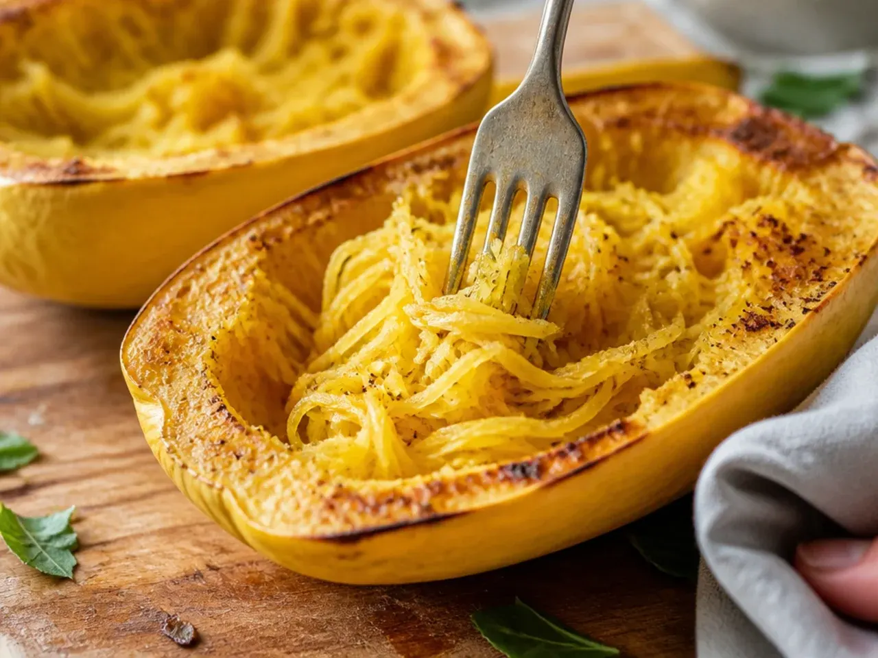 vegan spaghetti squash recipes recipe step 1