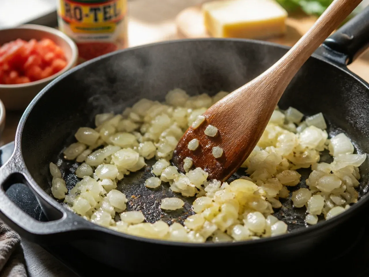velveeta rotel dip recipe step 3