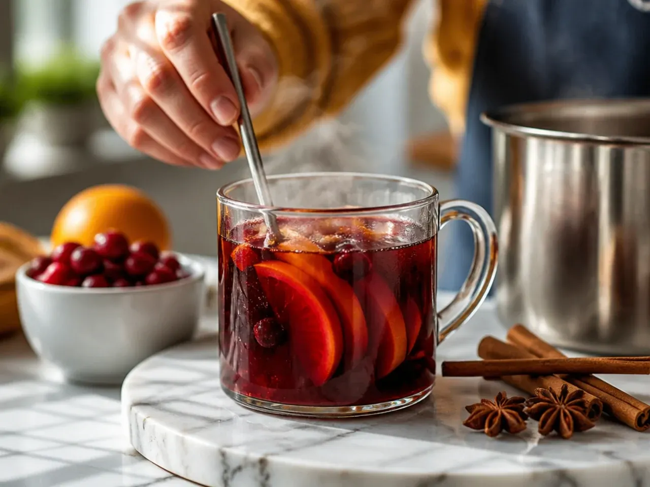 warm holiday drinks recipe step 5