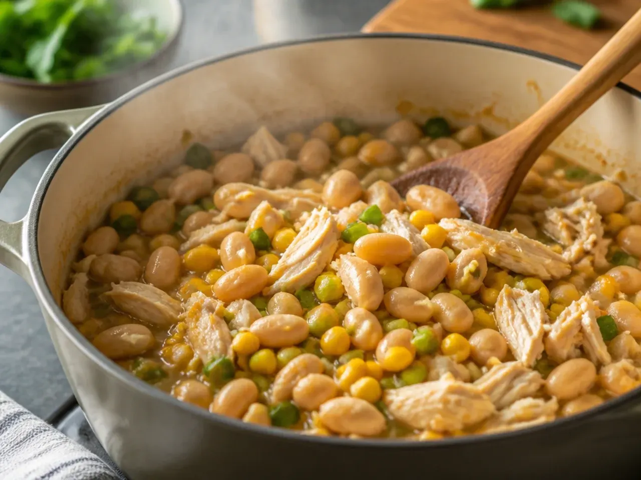 white bean chicken chili recipe step 4