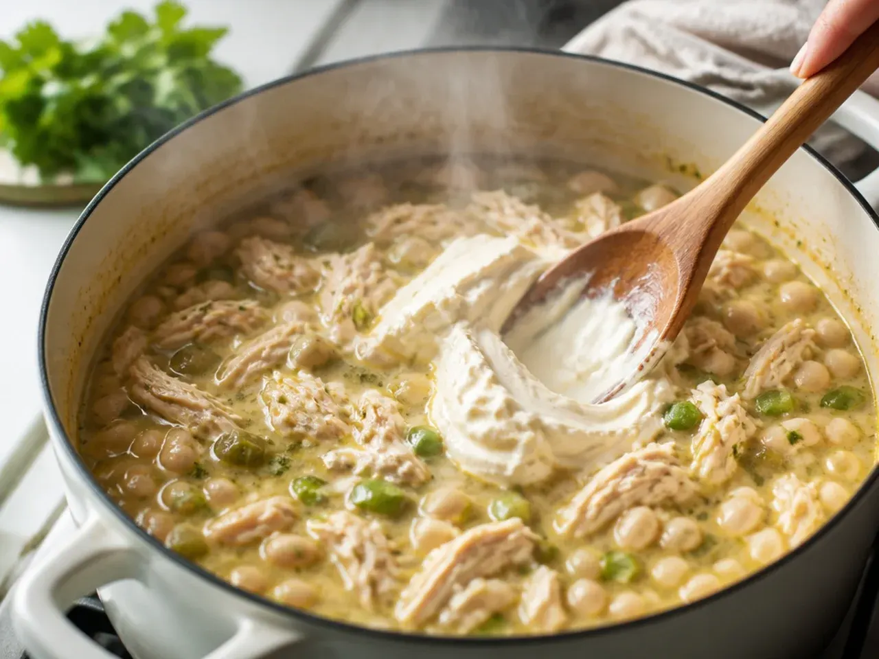 white bean chicken chili recipe step 5