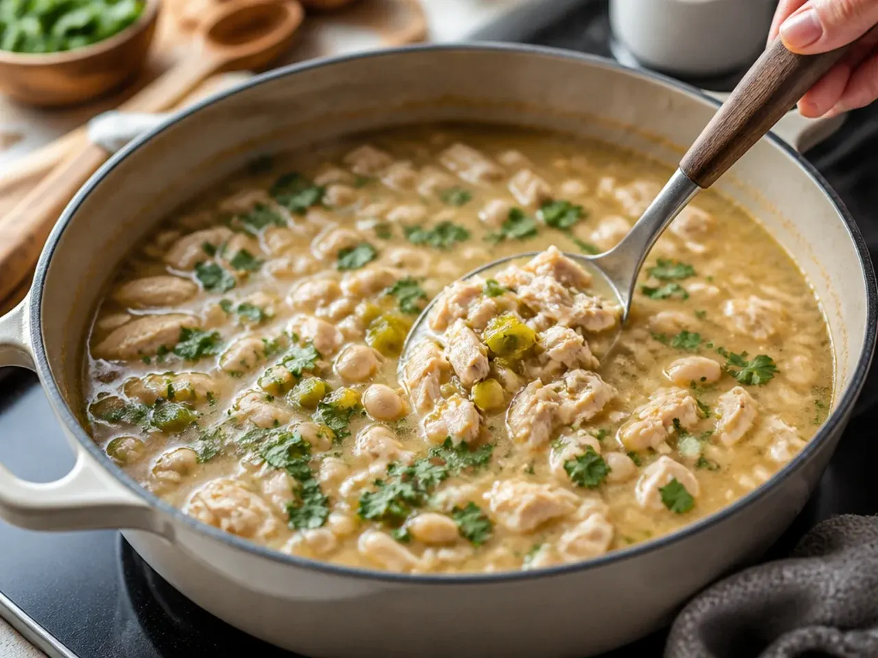 white bean chicken chili recipe step 7