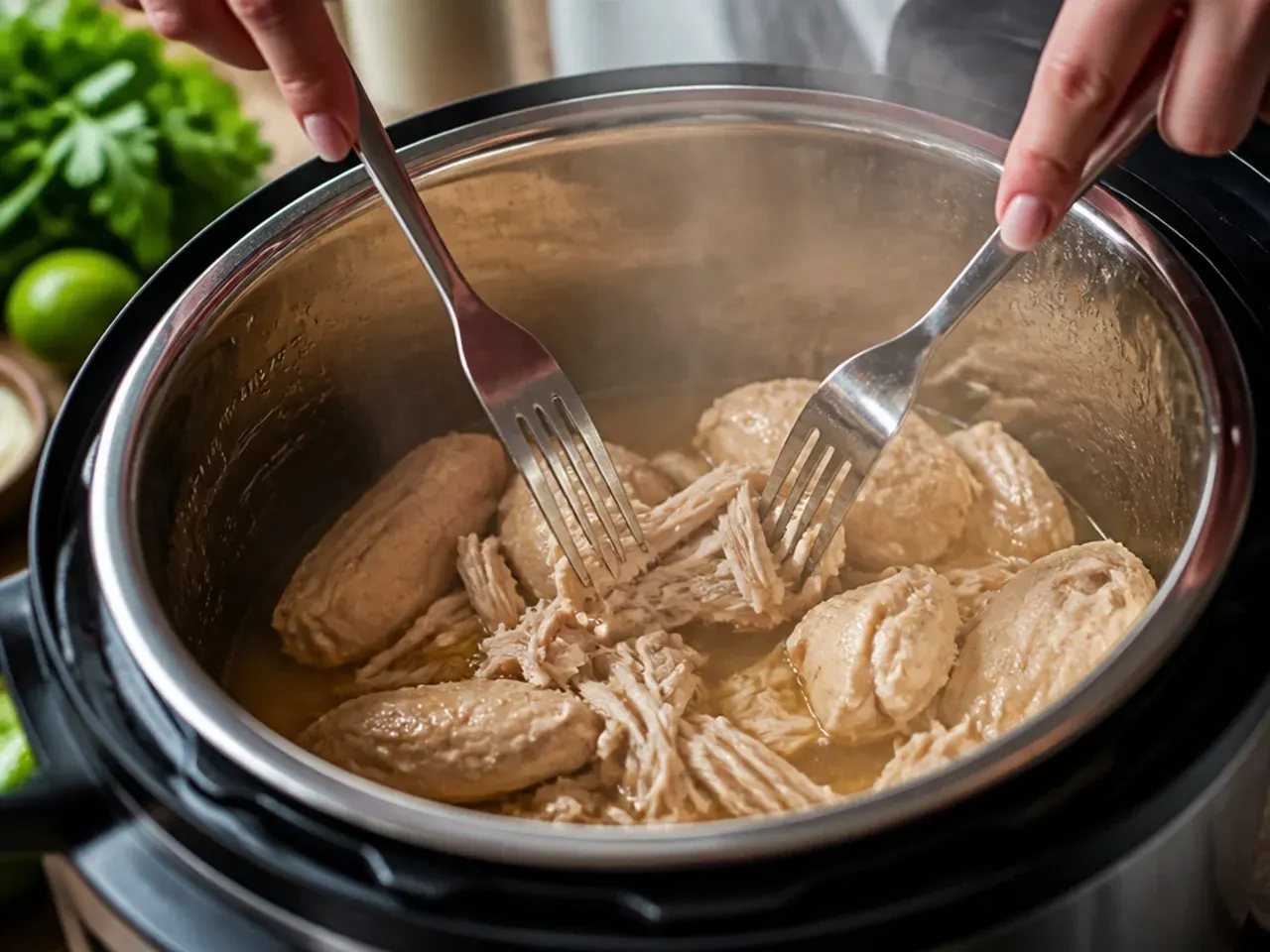 white chicken chili instant pot recipe step 4