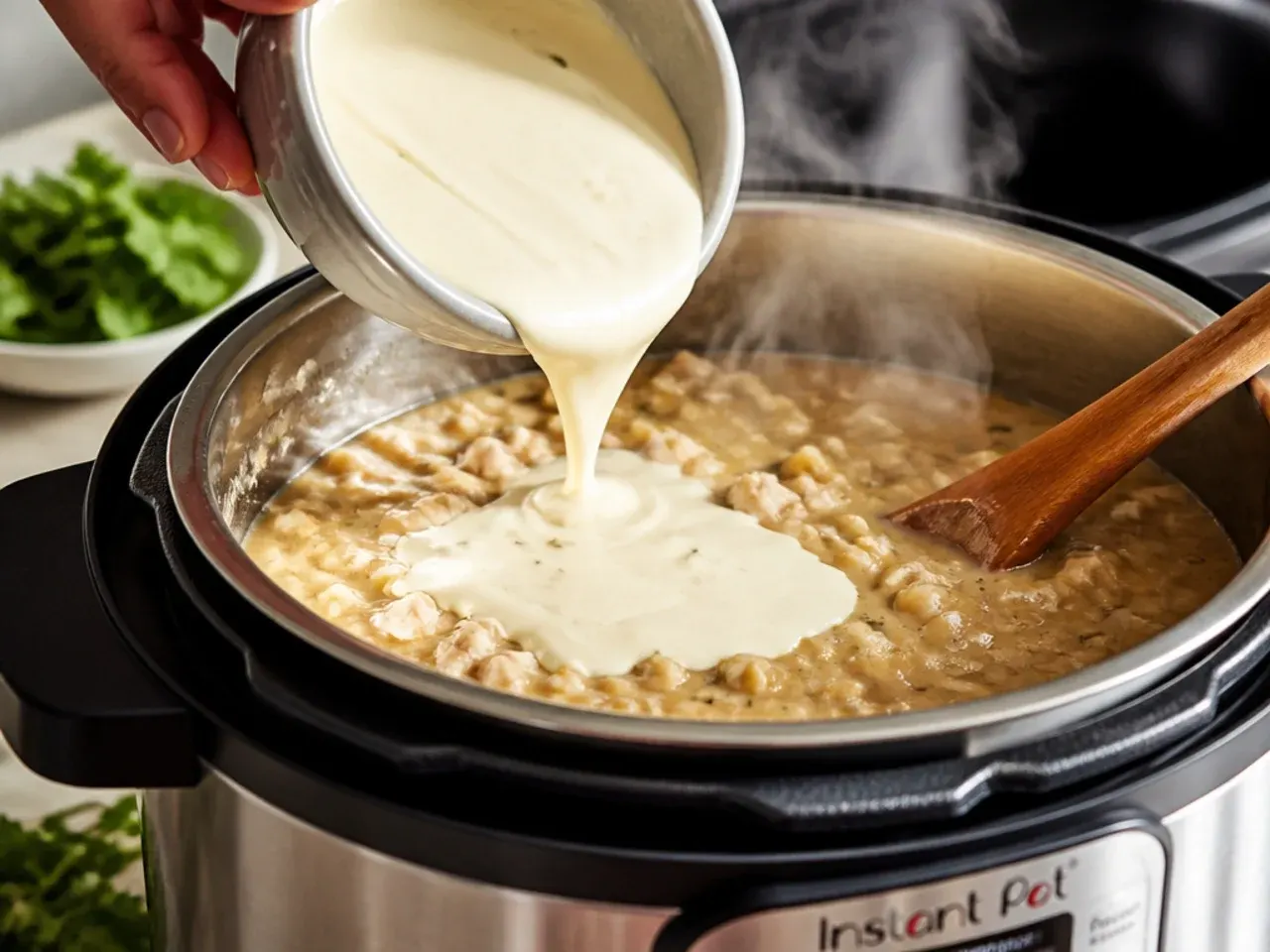 white chicken chili instant pot recipe step 6