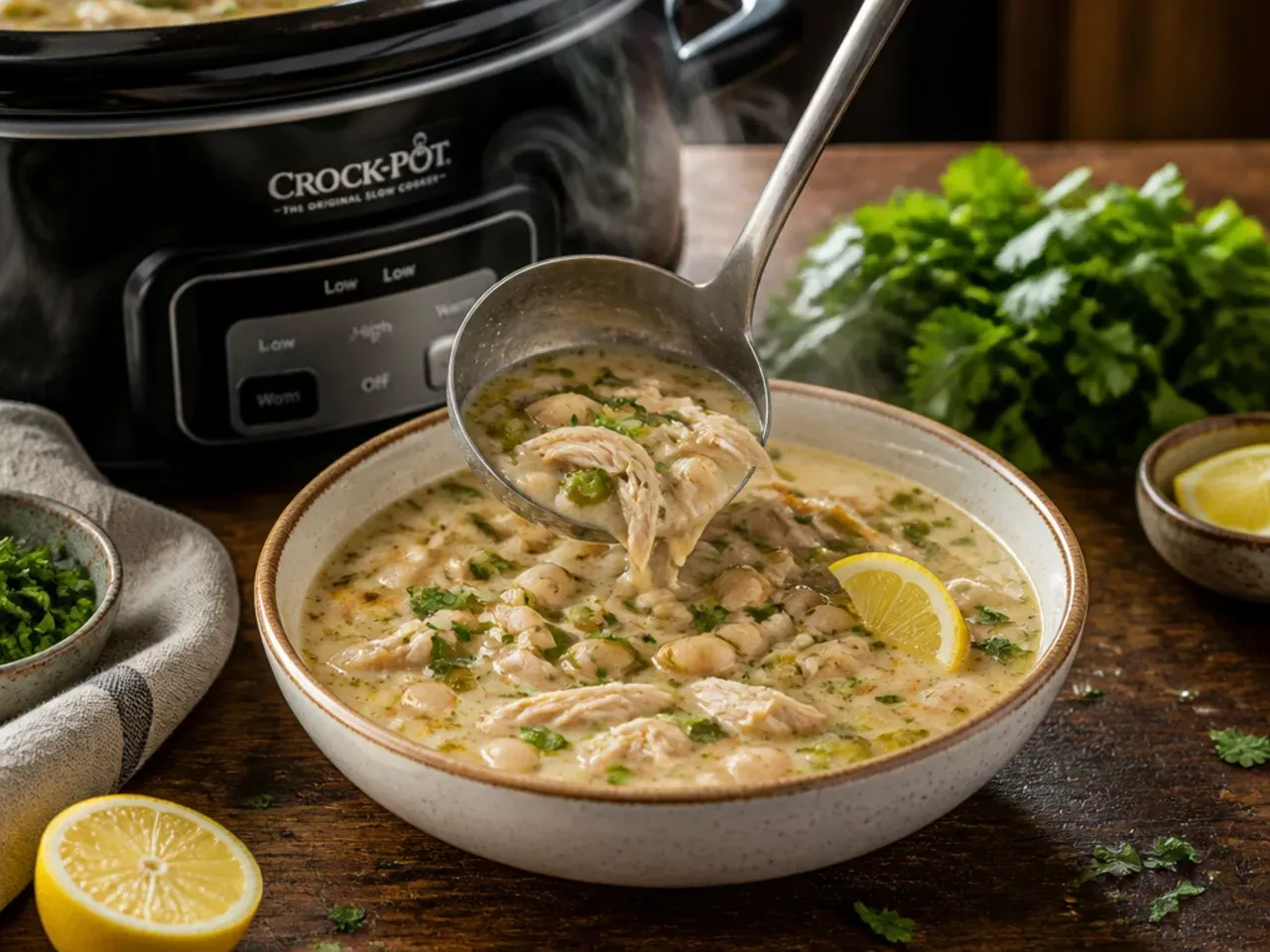 Diced onion and minced garlic sautéing in a pan until soft and translucent