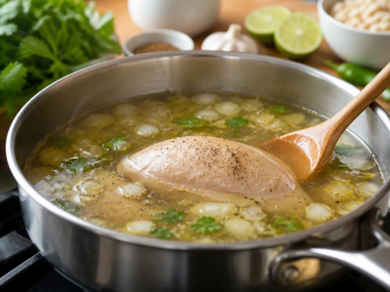 white chicken chili stove top recipe step 2