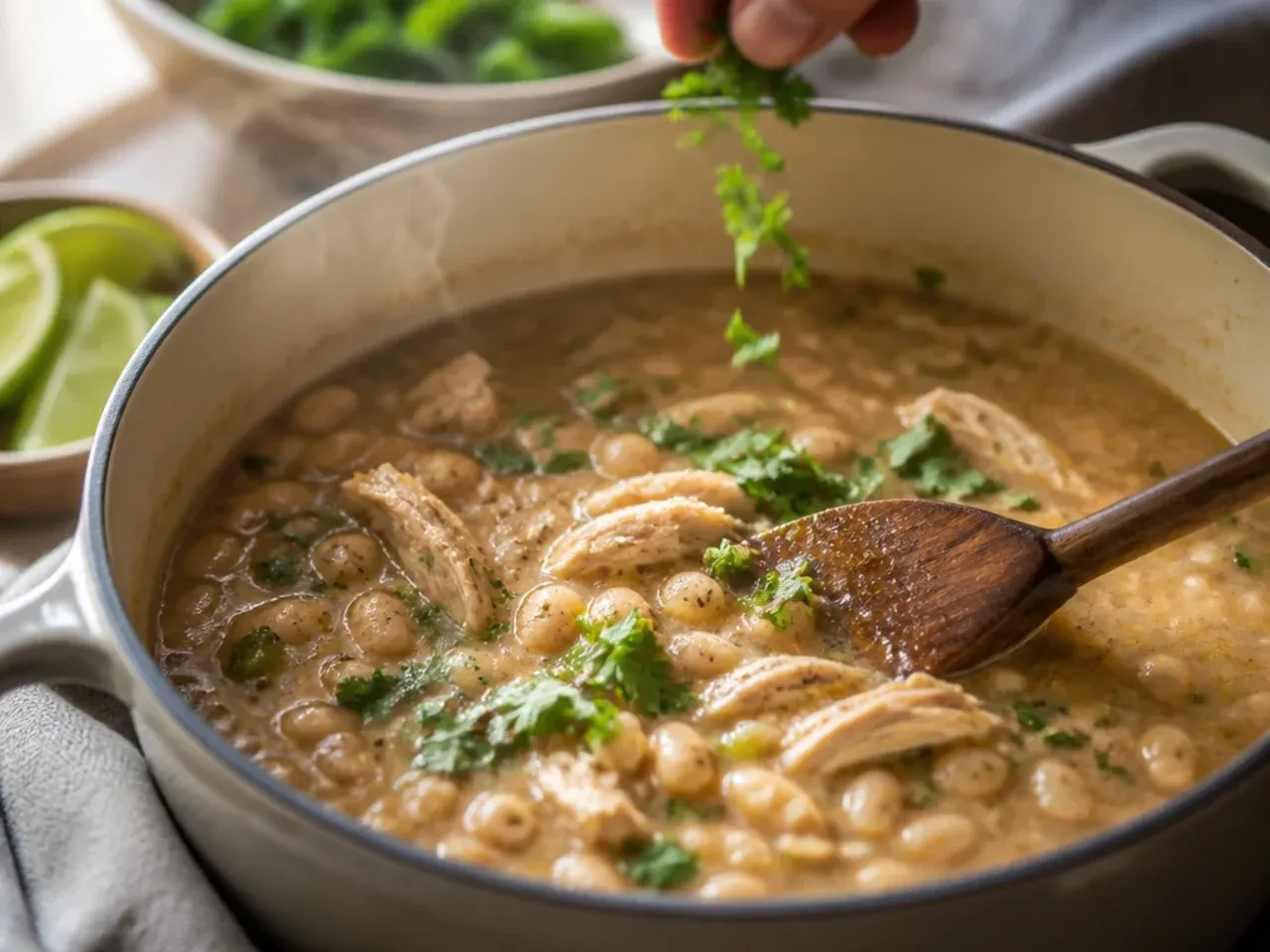 white chili chicken recipe recipe step 7