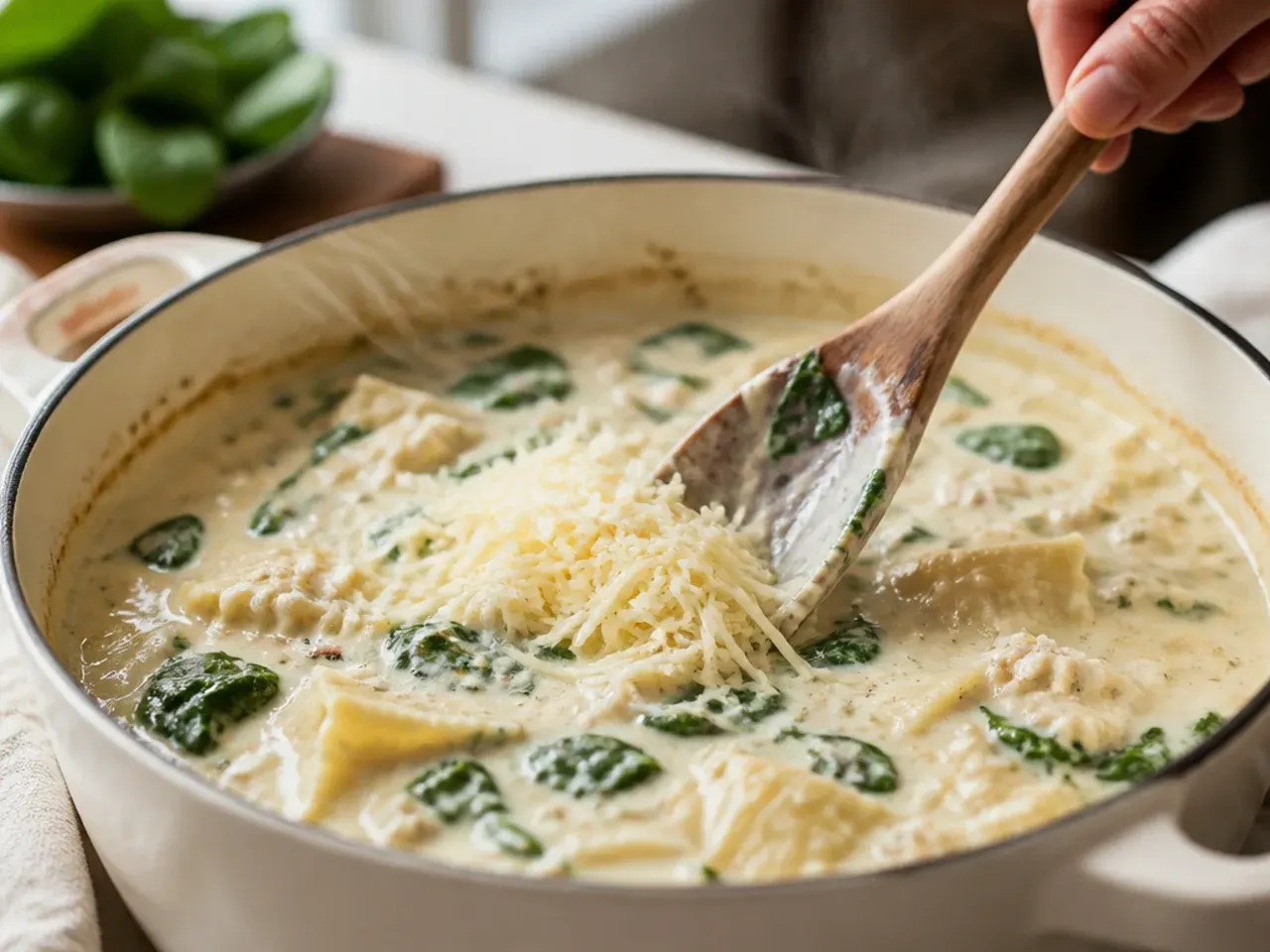 white lasagna soup recipe step 6