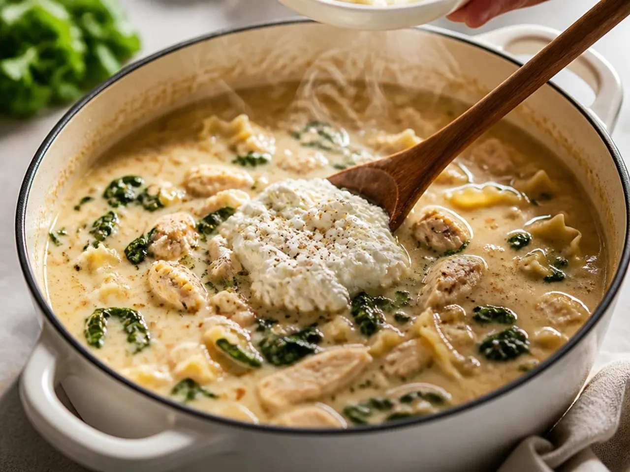 white lasagna soup recipe step 7