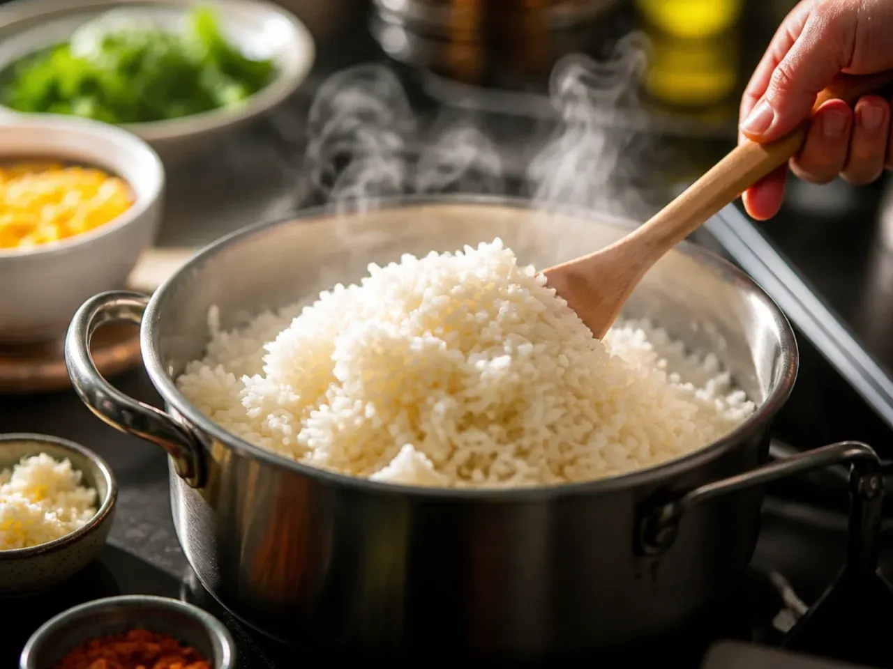 zesty street corn chicken rice bowl recipe step 2