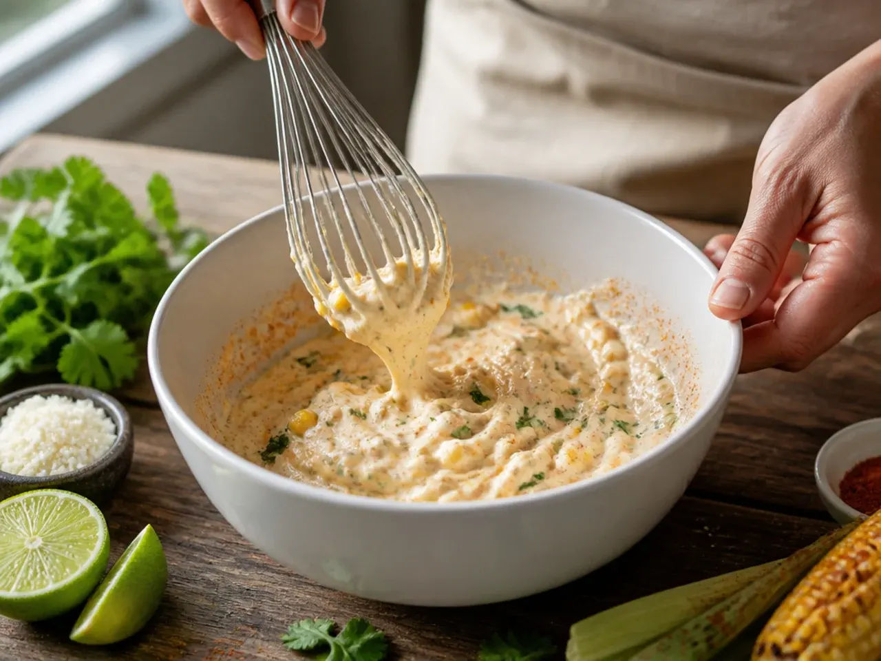zesty street corn chicken rice bowl recipe step 4