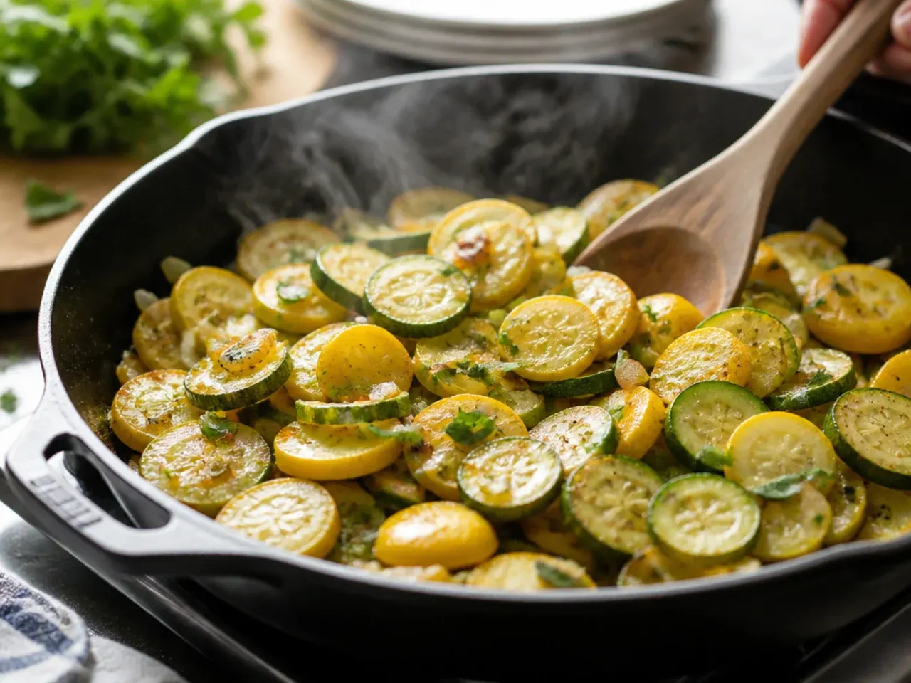 zucchini and yellow squash recipes recipe step 7