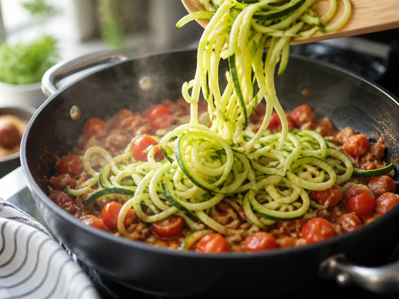 zucchini noodle recipes recipe step 15