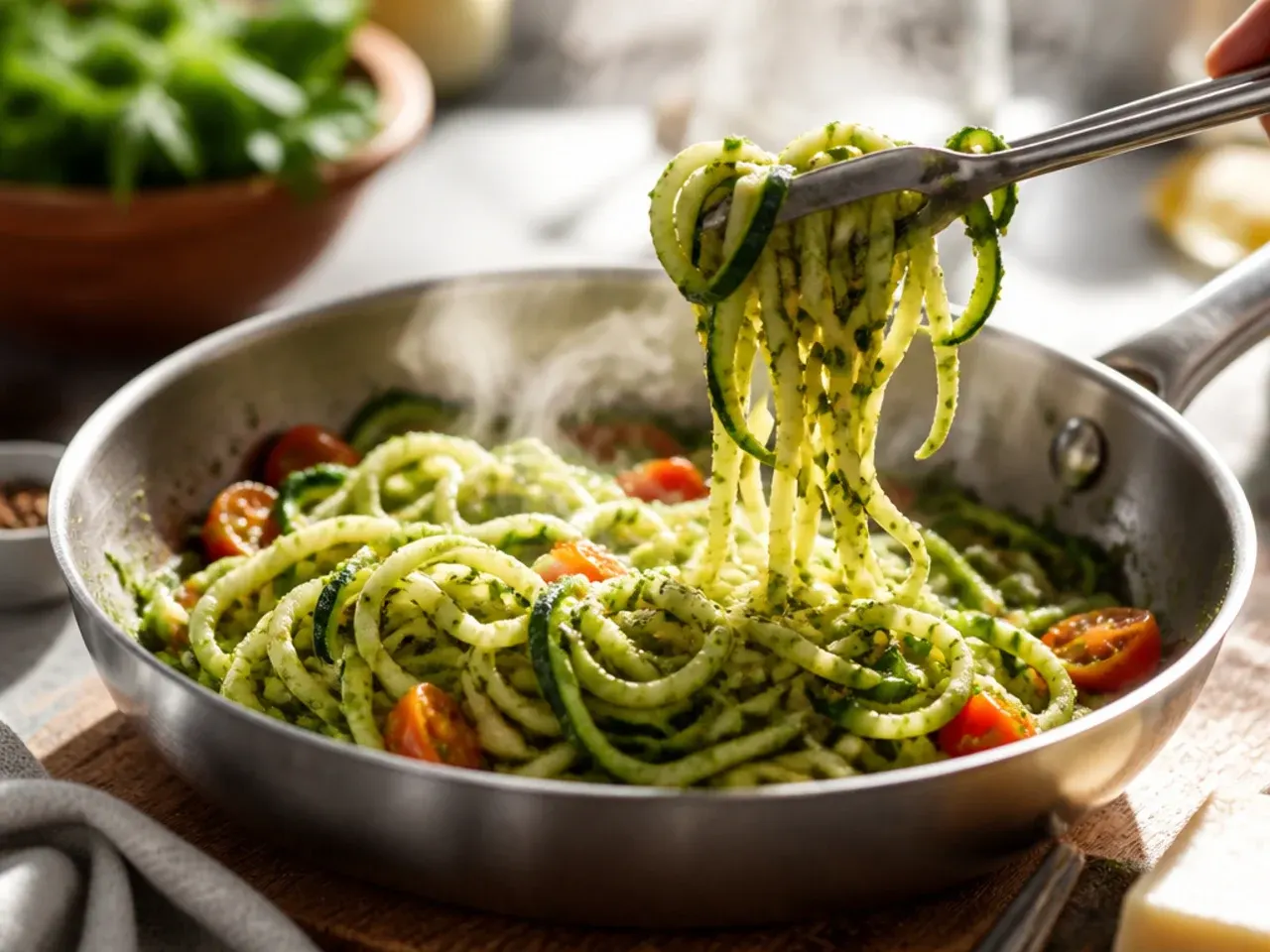 zucchini pasta recipes recipe step 2