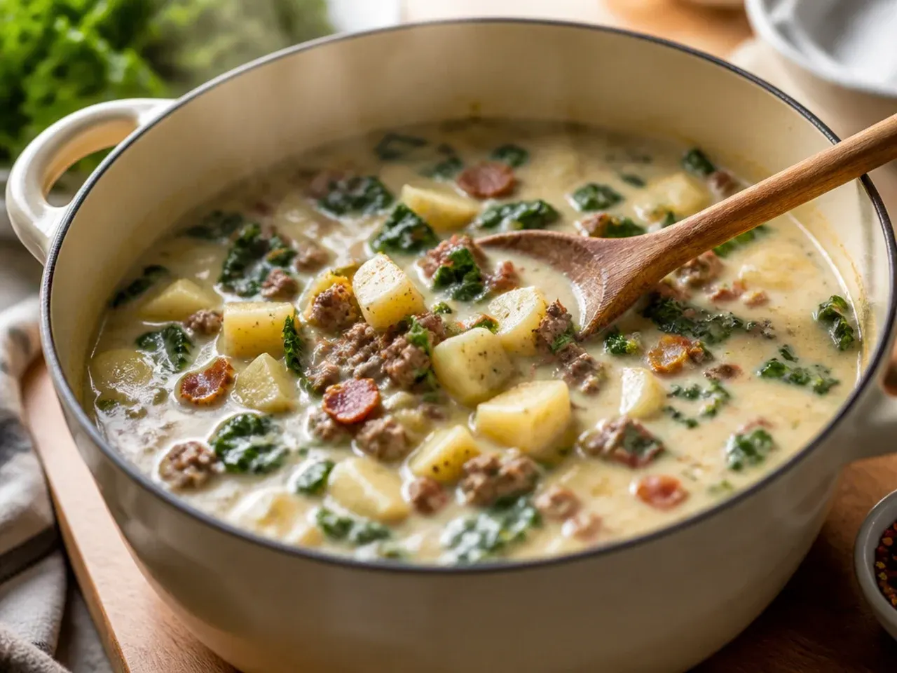 zuppa toscana soup olive garden recipe step 7