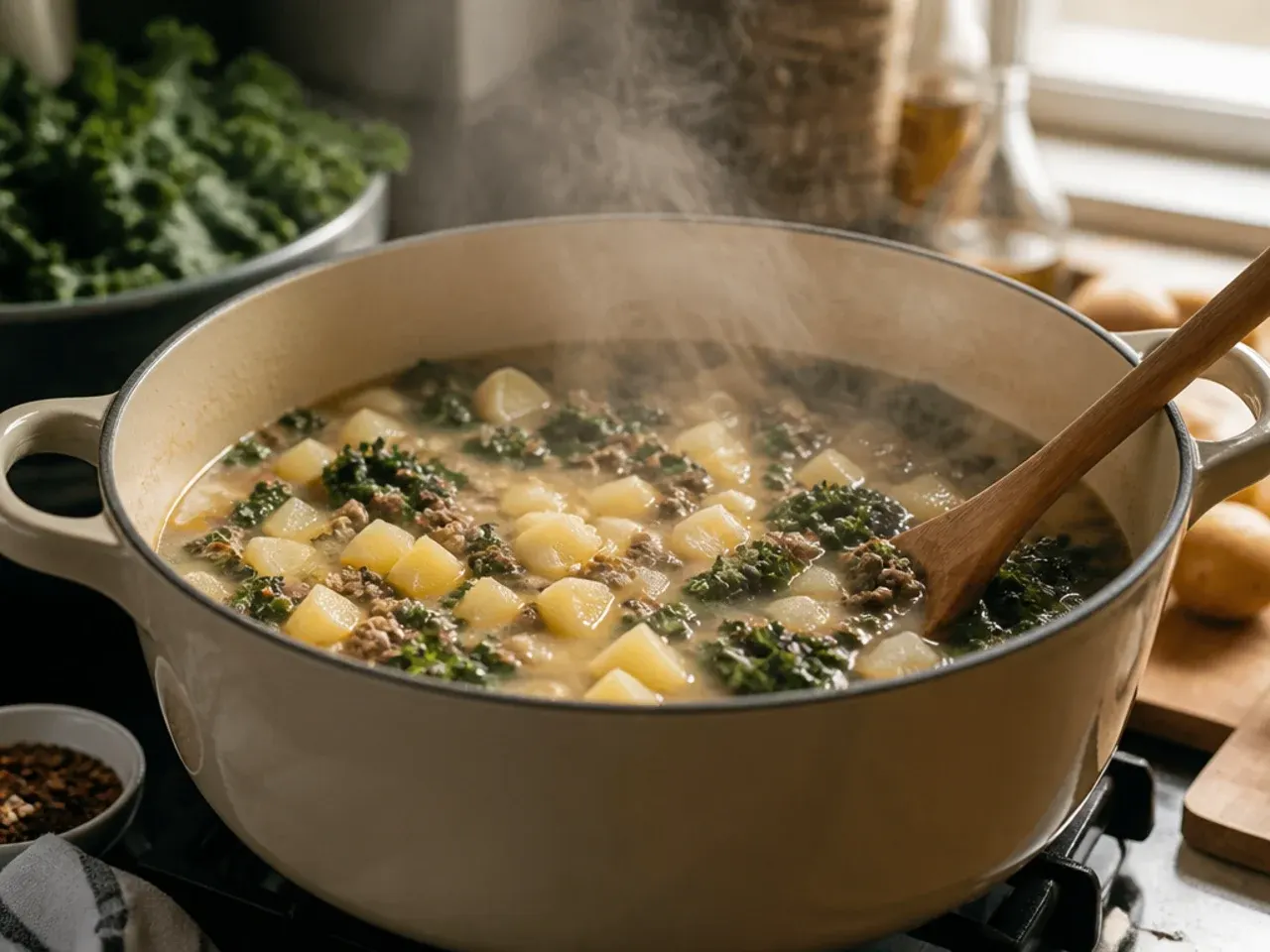 zuppa toscana soup recipe recipe step 4