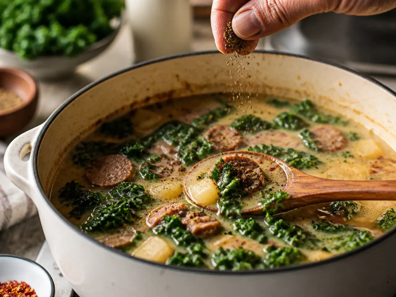 zuppa toscana soup recipe recipe step 7