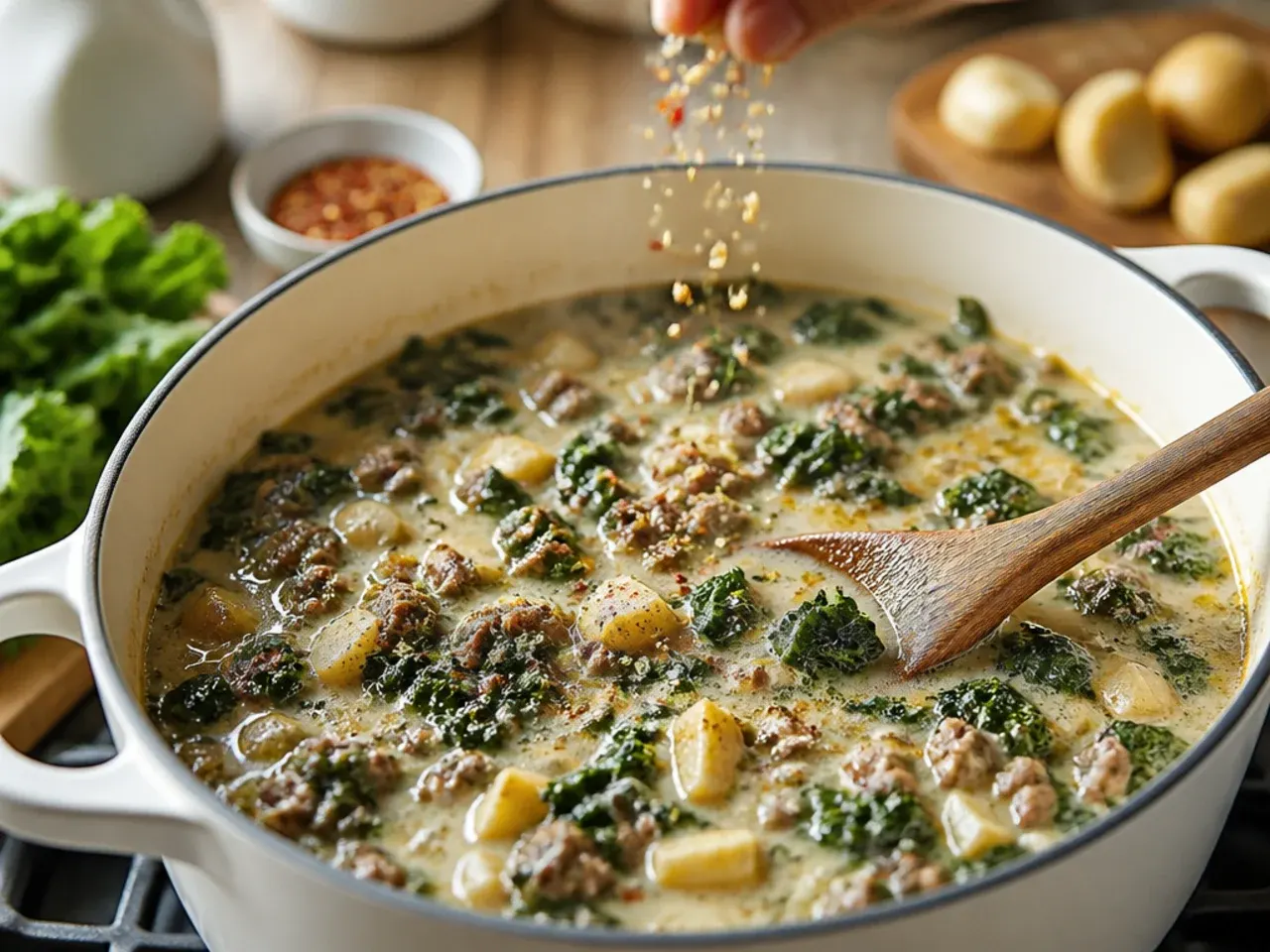 zuppa toscana soup recipe step 7
