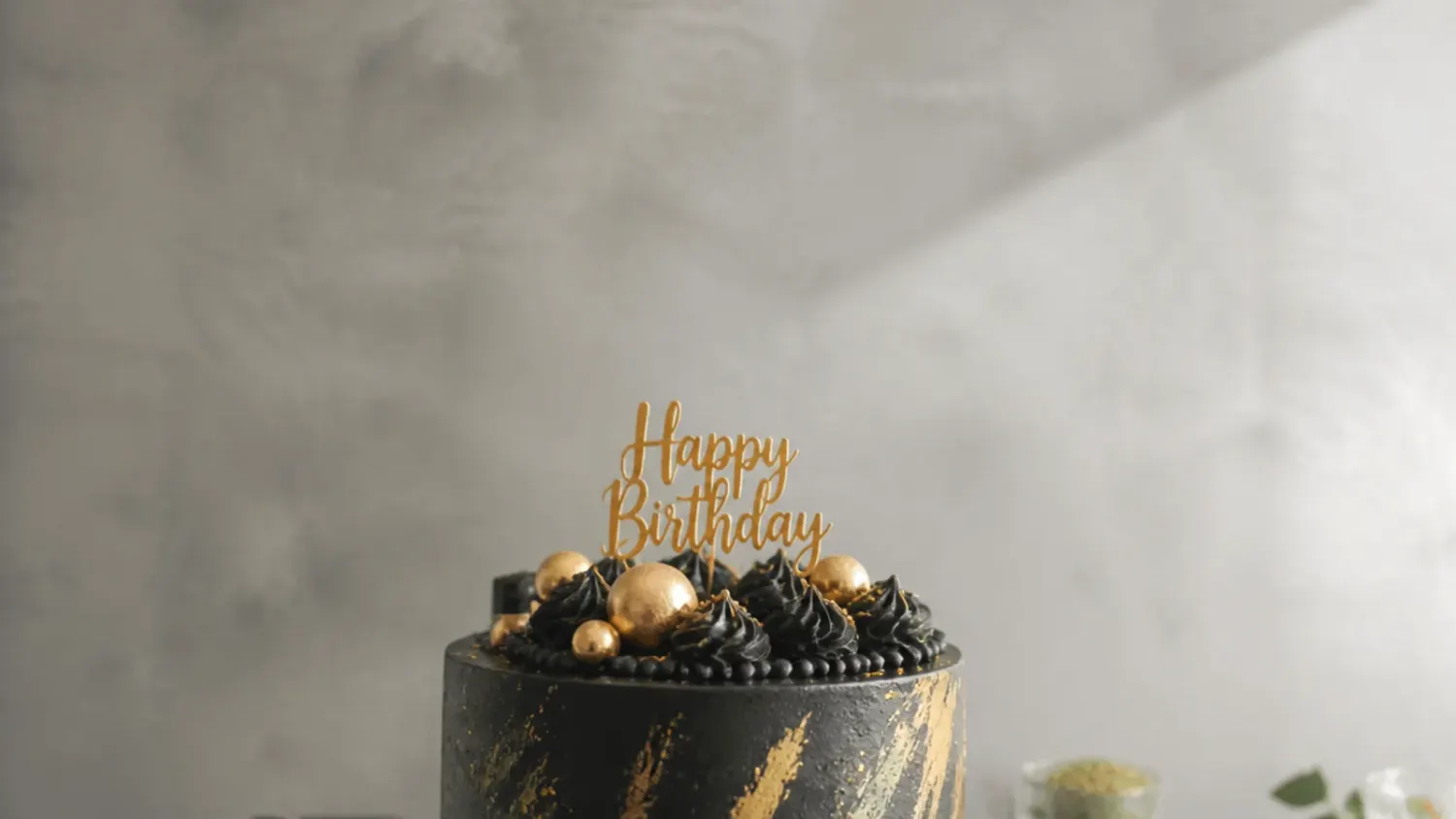 15 Black and Gold Cake Ideas for Men (Drip Cakes, Gold Leaf & More)