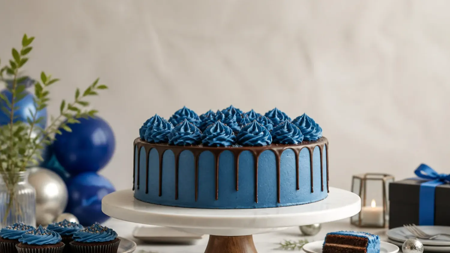 15 Blue Cake Ideas for Men That Look Gorgeous