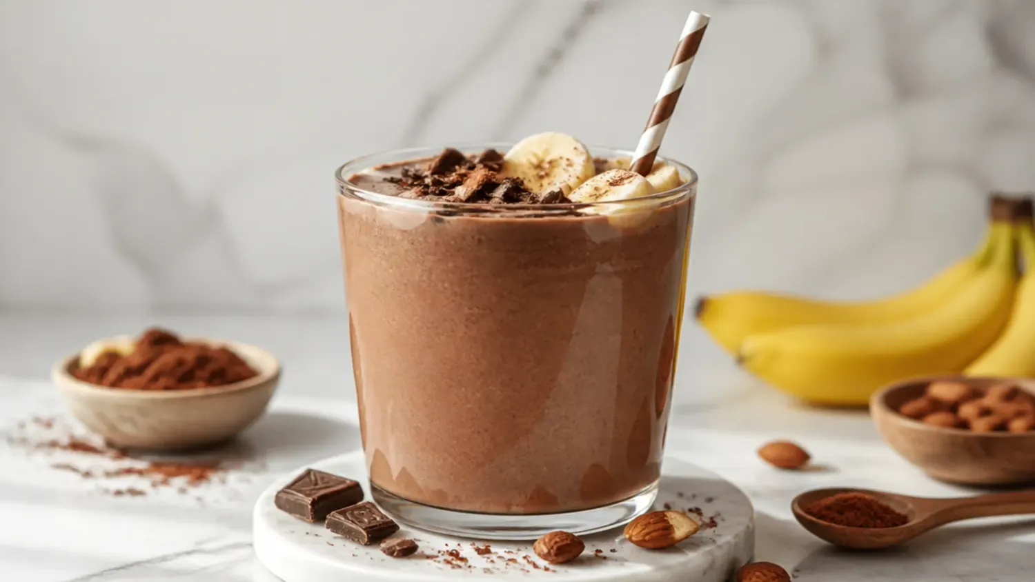 30 Healthy Chocolate Smoothie Recipes You'll Actually Crave