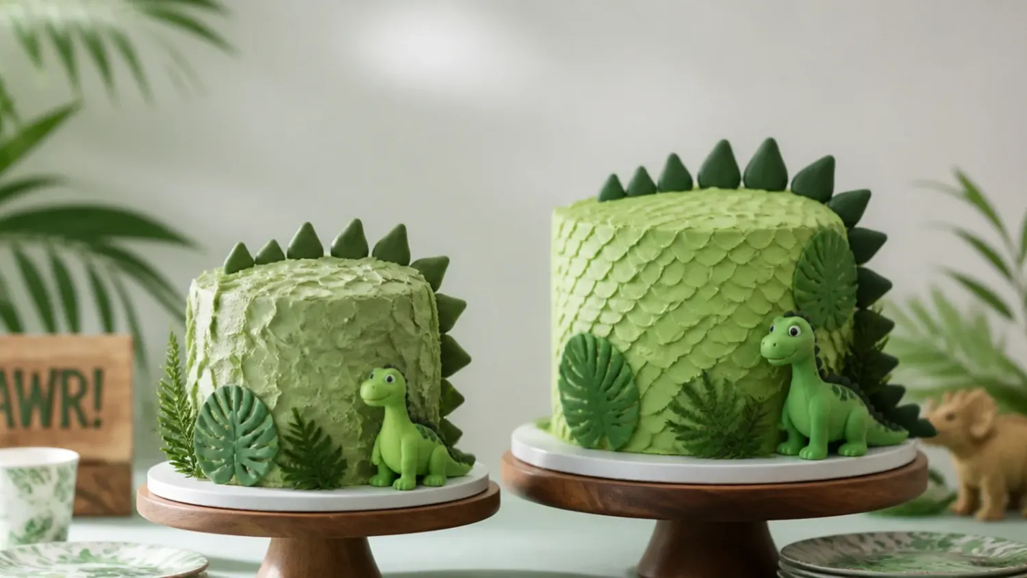 3 Homemade vs Store Dinosaur Cakes Compared
