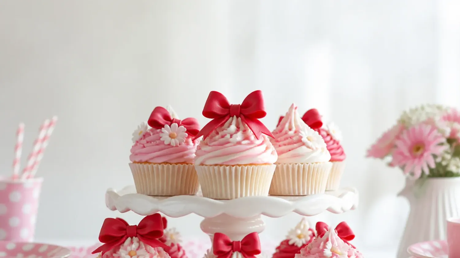 30 Cute Hello Kitty Cupcake Ideas