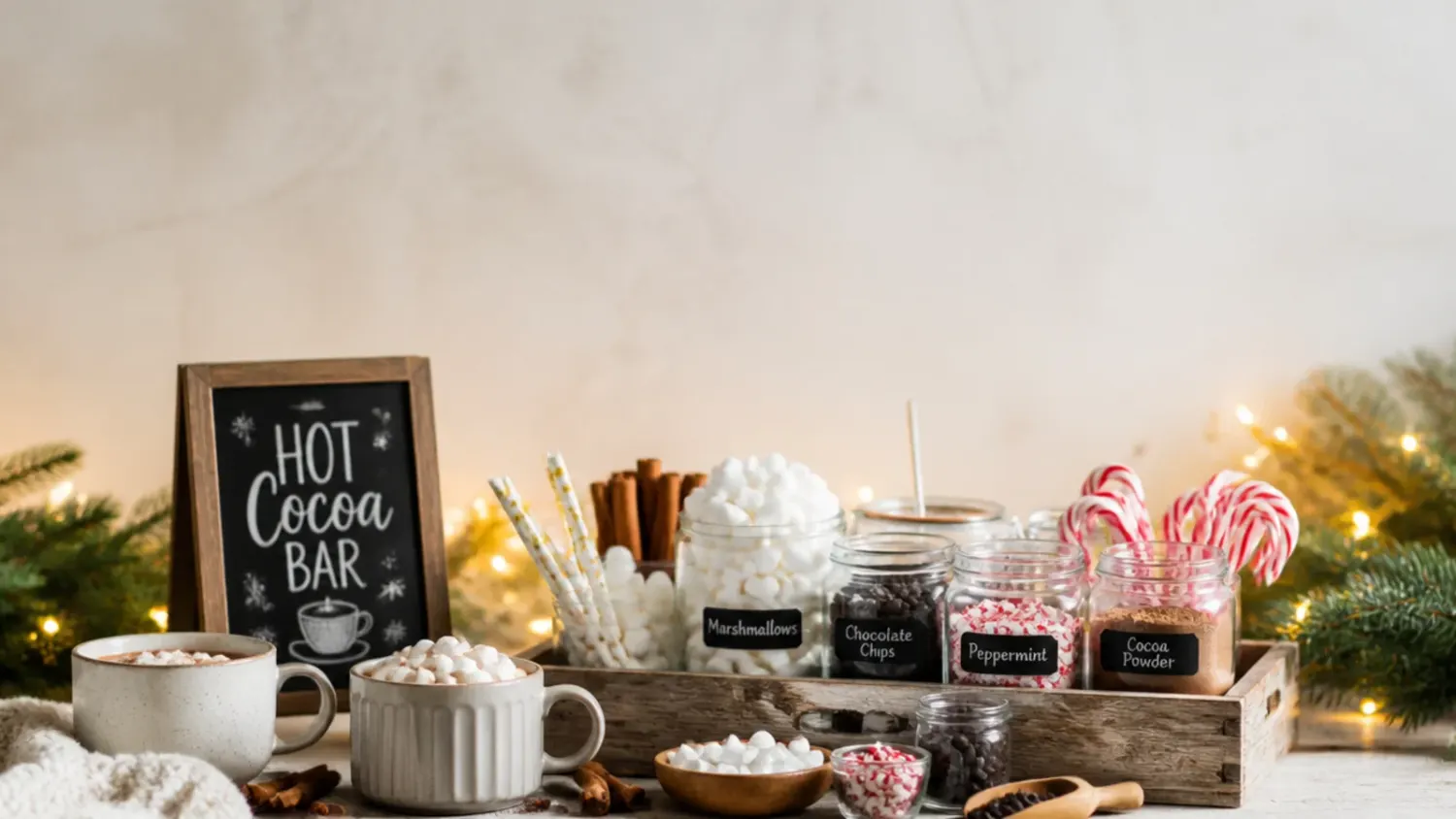 25 Hot Cocoa Bar Ideas That Look Cozy