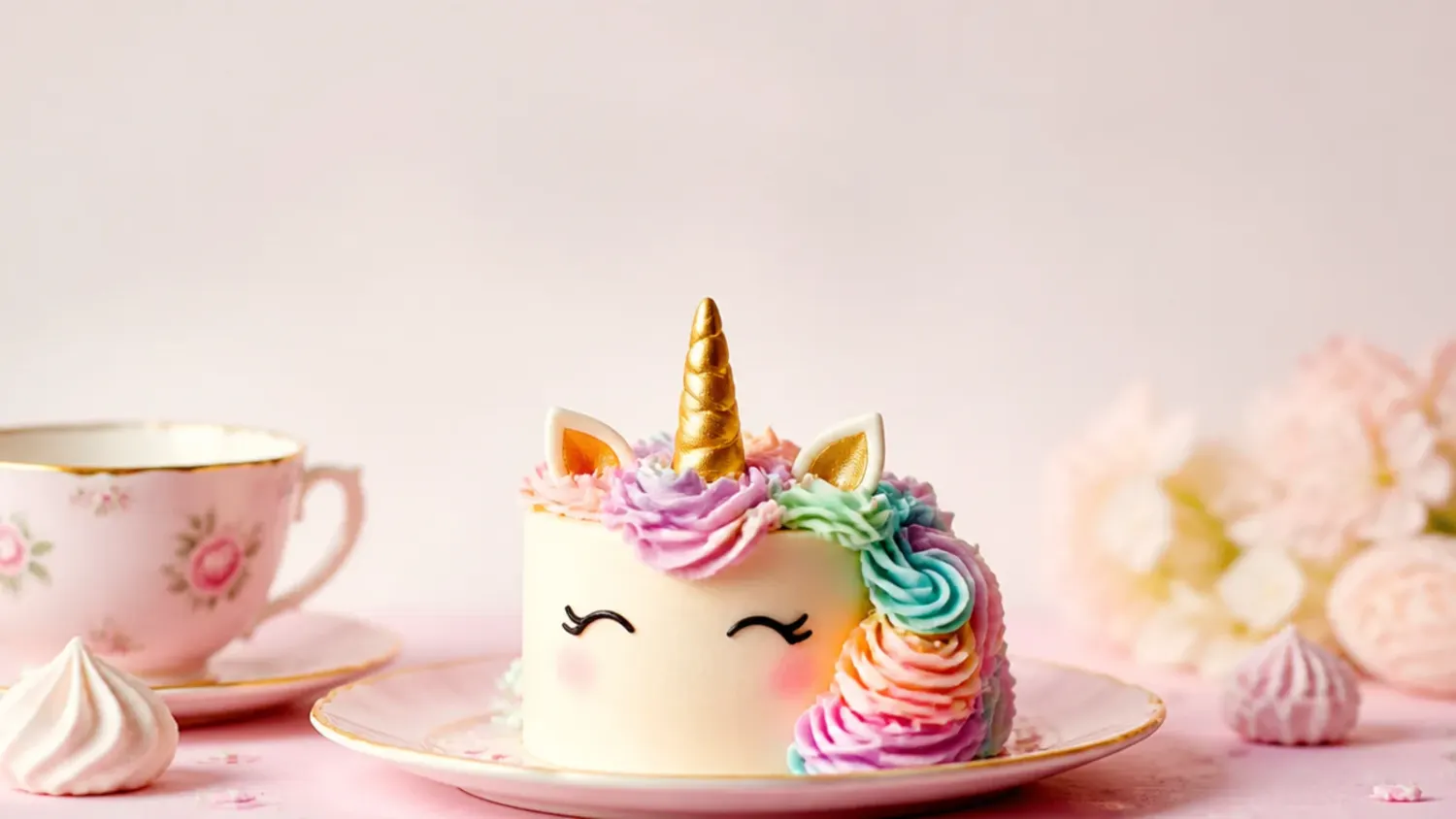 20 Adorable Mini Unicorn Cake Ideas