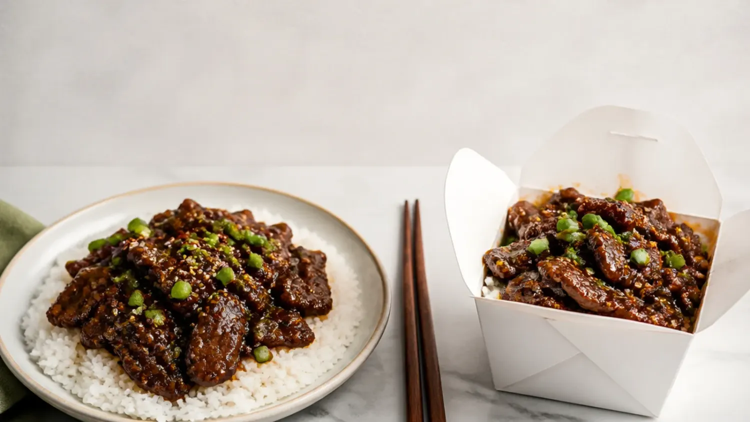 3 Homemade vs Takeout Mongolian Beef Meals