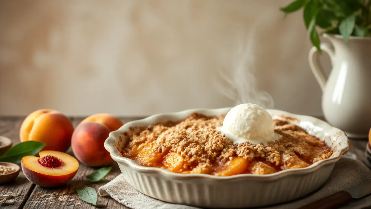 15 Easy Peach Crisp Recipes With Fresh Peaches